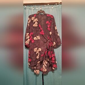 Torrid high/low wrap tunic